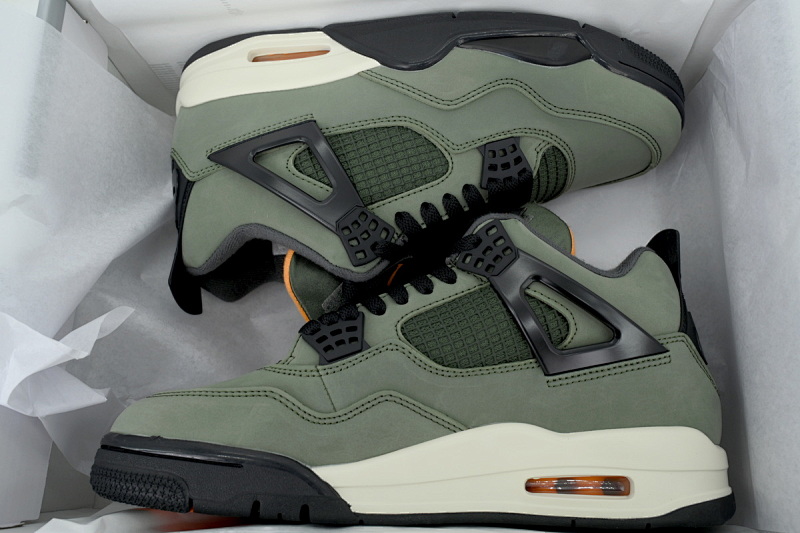 【BA7PB】军绿 乔丹4代篮球鞋 IB1519-200 Undefeated x Air Jordan 4 Retro