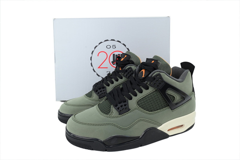 【BA7PB】军绿 乔丹4代篮球鞋 IB1519-200 Undefeated x Air Jordan 4 Retro