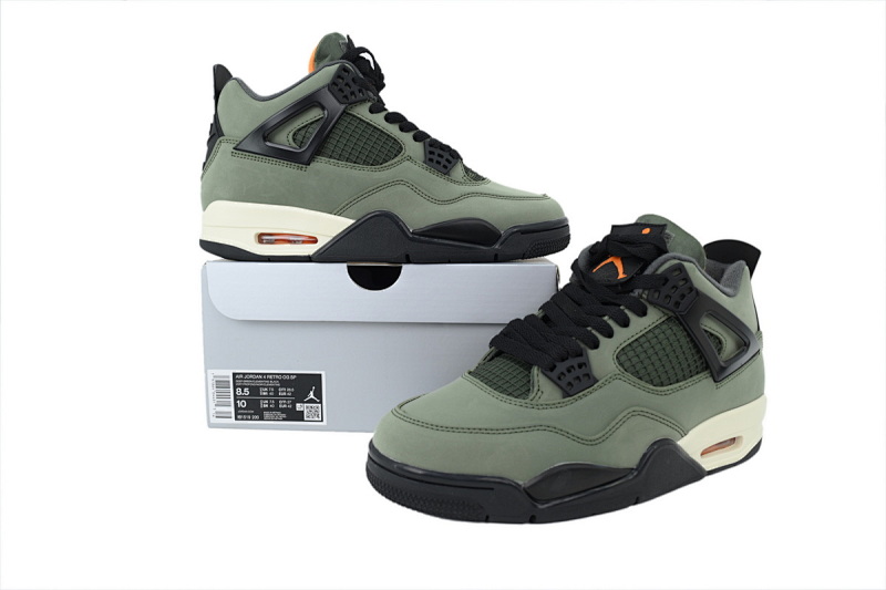 【BA7PB】军绿 乔丹4代篮球鞋 IB1519-200 Undefeated x Air Jordan 4 Retro