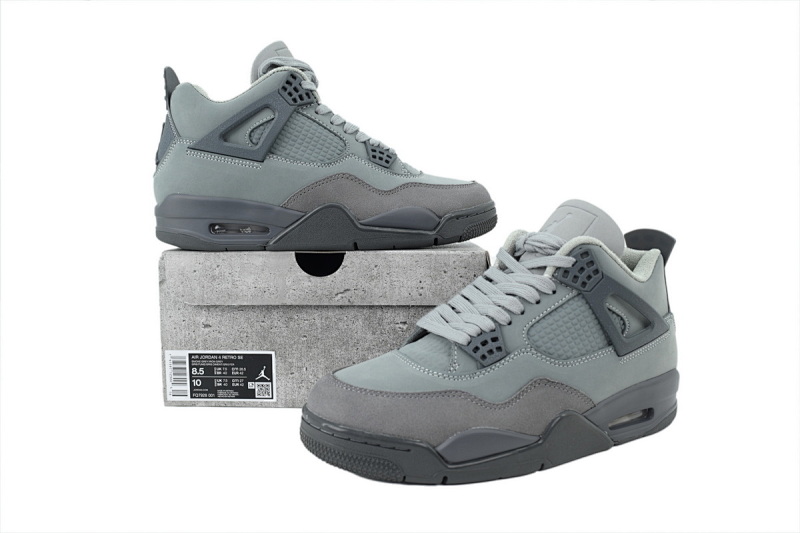 yupoo_339096_2fa00994.jpg 【BA7PB】灰色 乔丹4代篮球鞋 FQ7928-001 Air Jordan 4 Retro SE 'Wet Cement'