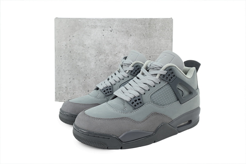 yupoo_339096_5b7fd9a0.jpg 【BA7PB】灰色 乔丹4代篮球鞋 FQ7928-001 Air Jordan 4 Retro SE 'Wet Cement'