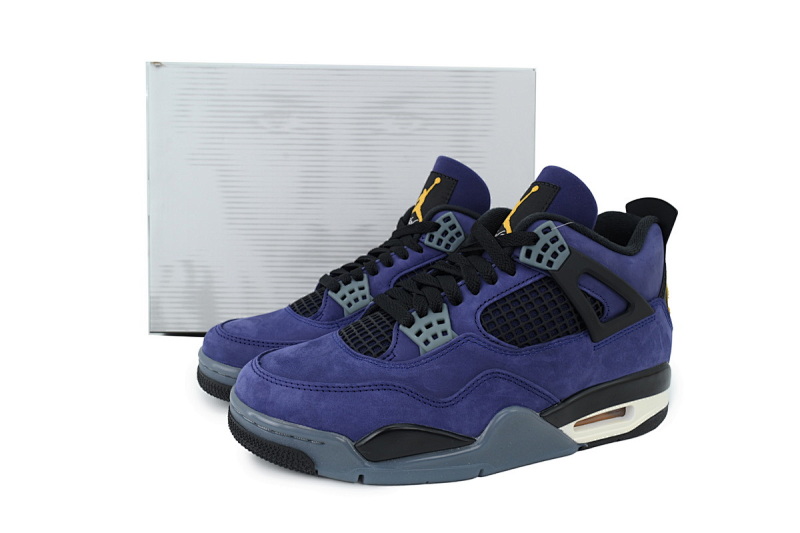【EA5LR】湖人紫 LJR版本乔丹4代 FV5029-500 Air Jordan 4 Retro Lakers Purple