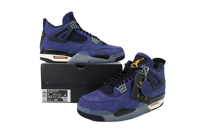 yupoo_339280_fb336d4a.jpg 【CA2XH】湖人紫 头层皮乔丹4代篮球鞋 FV5029-500 Air Jordan 4 Retro Lakers Purple
