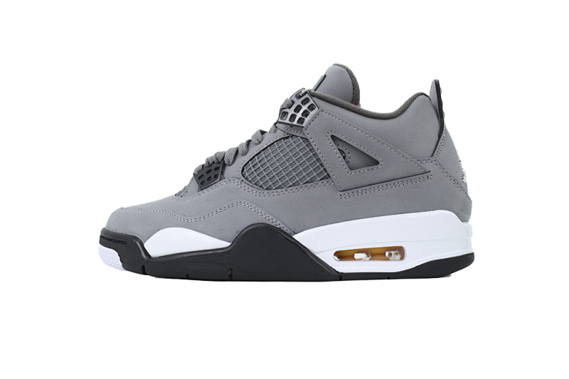 【CA0XH】老鼠灰 头层皮乔丹4代篮球鞋 308497-007 Air Jordan 4 Retro Cool Grey