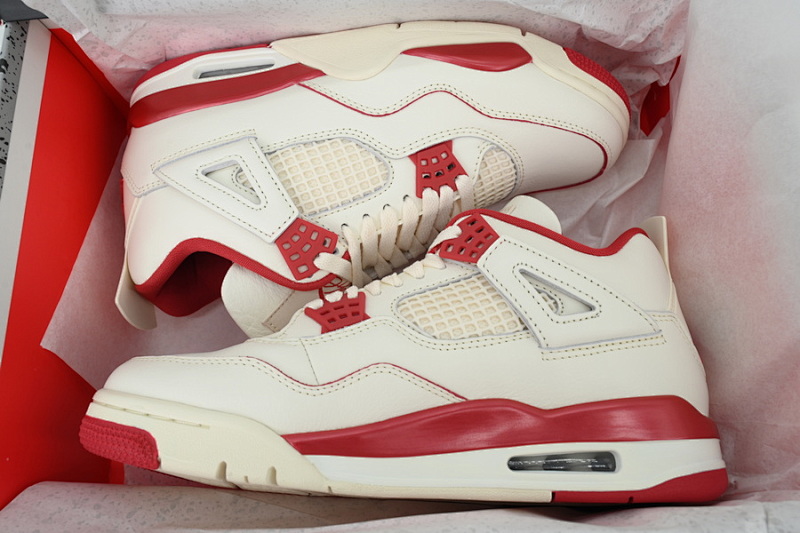 【DA0OG】情人节 OG版本乔丹4代篮球鞋  HV0823-108 Air Jordan 4 Retro Valentine's Day