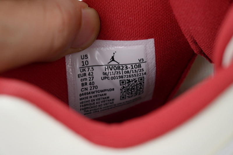 【DA0OG】情人节 OG版本乔丹4代篮球鞋  HV0823-108 Air Jordan 4 Retro Valentine's Day