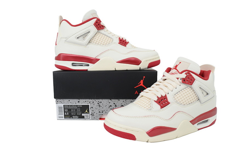 【DA0OG】情人节 OG版本乔丹4代篮球鞋  HV0823-108 Air Jordan 4 Retro Valentine's Day
