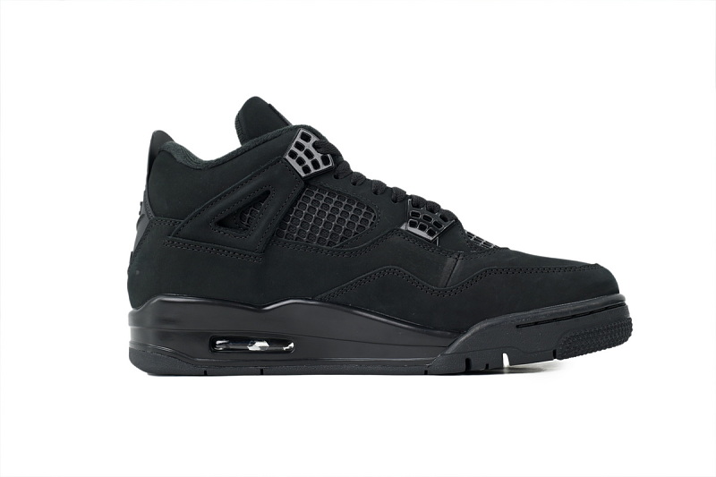 【DA5KZ】-61黑猫复刻 KZ头层乔丹4代篮球鞋 FV5029-010 Air Jordan 4“Black Cat”