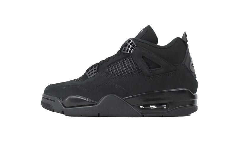 【DA5KZ】-61黑猫复刻 KZ头层乔丹4代篮球鞋 FV5029-010 Air Jordan 4“Black Cat”