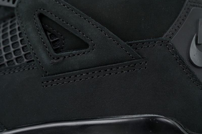【DA5KZ】-61黑猫复刻 KZ头层乔丹4代篮球鞋 FV5029-010 Air Jordan 4“Black Cat”