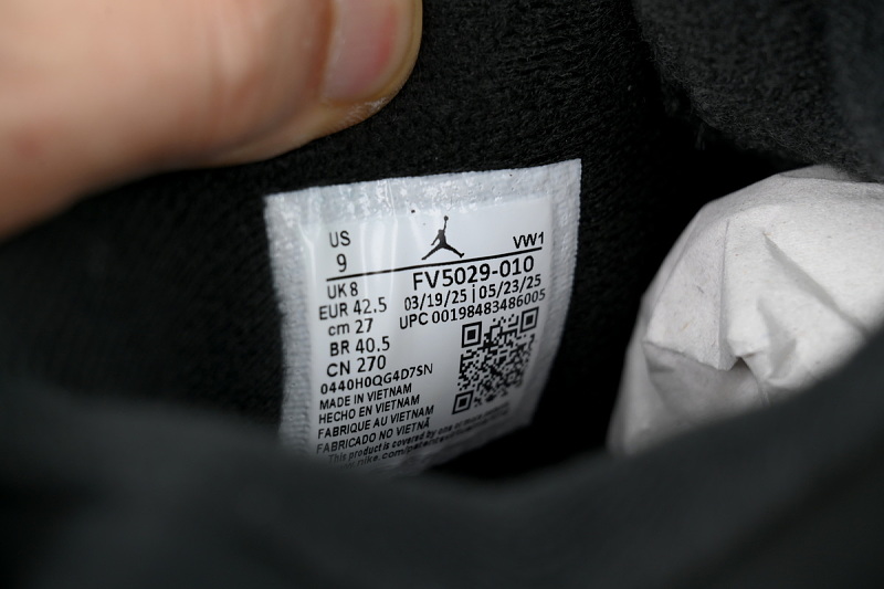 【DA5KZ】-61黑猫复刻 KZ头层乔丹4代篮球鞋 FV5029-010 Air Jordan 4“Black Cat”