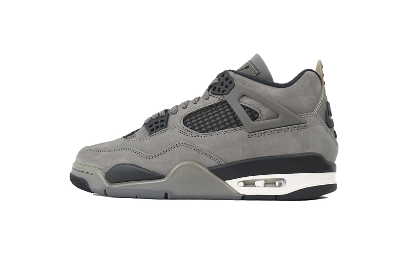 【DA5KZ】-57灰棕 KZ头层乔丹4代篮球鞋  FV5029-200 Air Jordan 4 Retro 'Cave Stone'