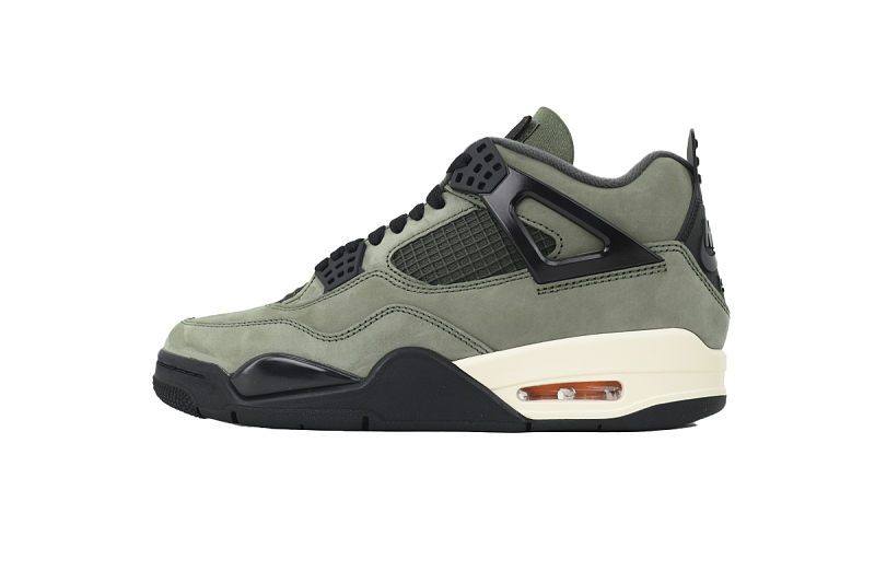 【DA5KZ】-56绿黑 KZ头层乔丹4代篮球鞋  IB1519-200 Undefeated x Air Jordan 4 Retro 2025
