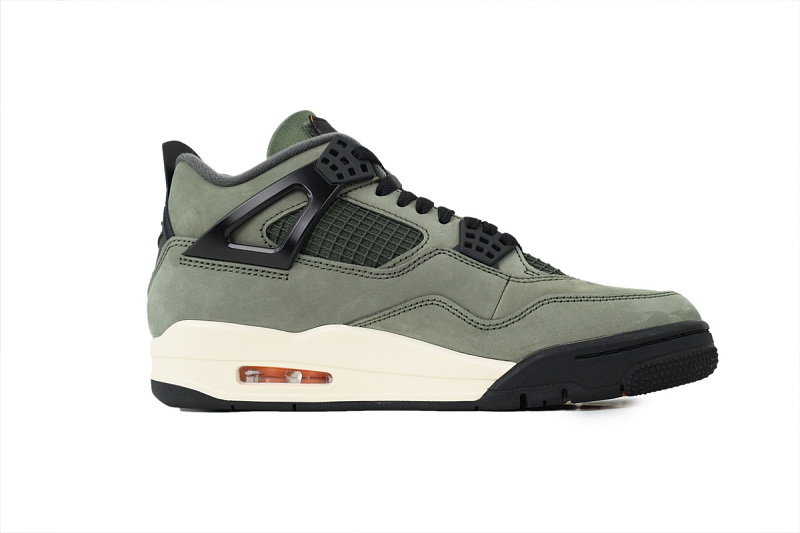 【DA5KZ】-56绿黑 KZ头层乔丹4代篮球鞋  IB1519-200 Undefeated x Air Jordan 4 Retro 2025