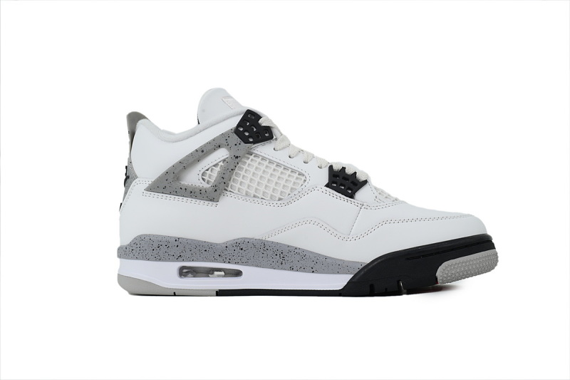 【DA5KZ】-52白水泥复刻 KZ头层乔丹4代篮球鞋 FV5029-100 Air Jordan 4 Retro OG 'White Cement'