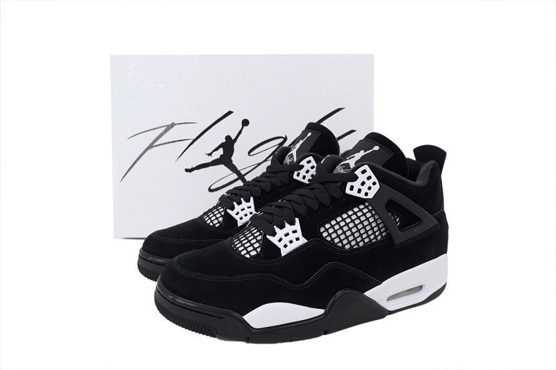 yupoo_339652_5cddfac5.jpg 【DA5KZ】-45黑白雷公 KZ头层乔丹4代篮球鞋 FQ8138-001 Air Jordan 4 Retro “White Thunder”