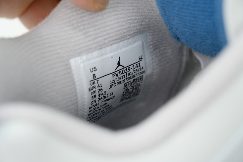 【DA5KZ】-41白蓝 KZ头层乔丹4代篮球鞋 FV5029-141 Air Jordan 4 "Military Blue"