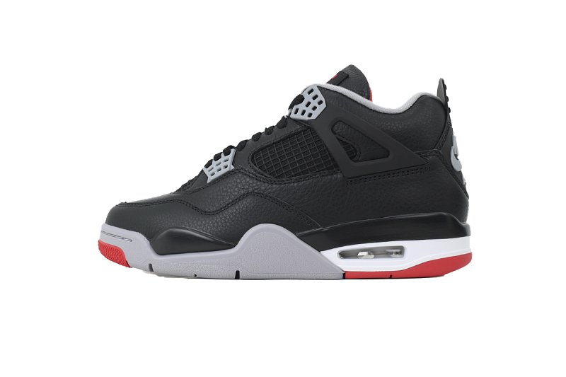 【DA5KZ】-31黑红公牛复刻  KZ头层乔丹4代篮球鞋 FV5029-006 Air Jordan 4 "Bred Reimagined"