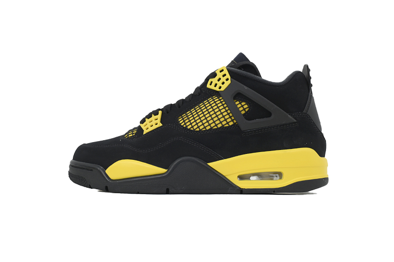 yupoo_339727_17ebb801.jpg 【DA5KZ】-26黑黄雷公 KZ头层乔丹4代篮球鞋 DH6927-017 Air Jordan 4 Thunder