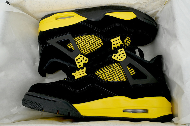yupoo_339727_6da28aac.jpg 【DA5KZ】-26黑黄雷公 KZ头层乔丹4代篮球鞋 DH6927-017 Air Jordan 4 Thunder