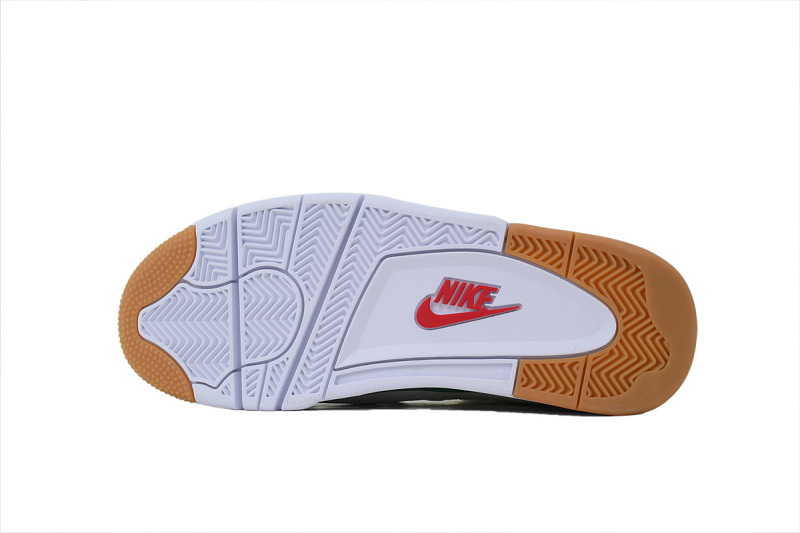 【DA5KZ】-25绿松石 KZ头层乔丹4代篮球鞋  DR5415-103 Nike SB x Air Jordan 4 “Pine Green”Calaite