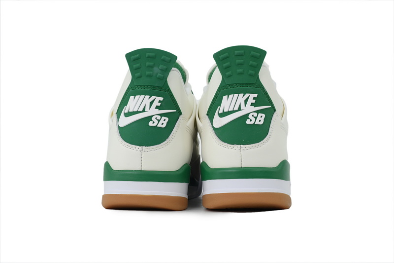 【DA5KZ】-25绿松石 KZ头层乔丹4代篮球鞋  DR5415-103 Nike SB x Air Jordan 4 “Pine Green”Calaite