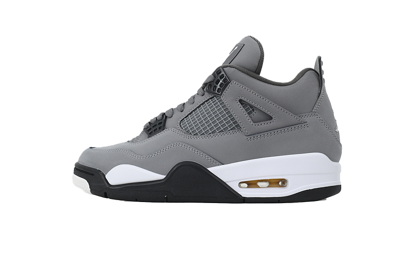 【DA5KZ】-19酷灰 KZ头层乔丹4代篮球鞋  308497-007 Air Jordan 4 Retro Cool Grey