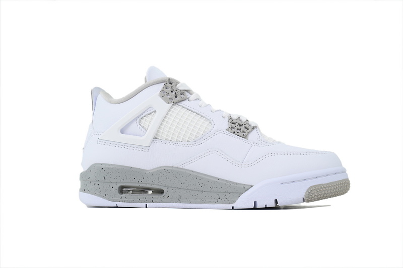 【DA5KZ】-7白奥利奥 KZ头层乔丹4代篮球鞋 CT8527-100 Air Jordan 4 Retro White Oreo