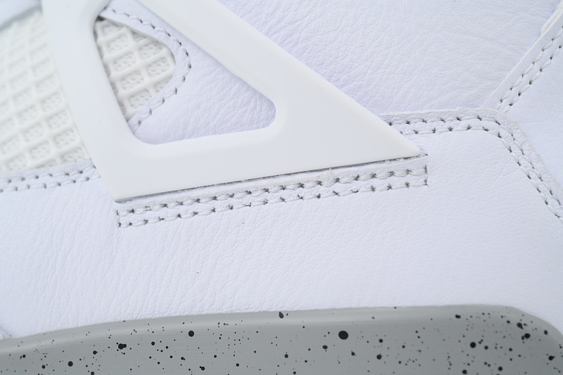 【DA5KZ】-7白奥利奥 KZ头层乔丹4代篮球鞋 CT8527-100 Air Jordan 4 Retro White Oreo