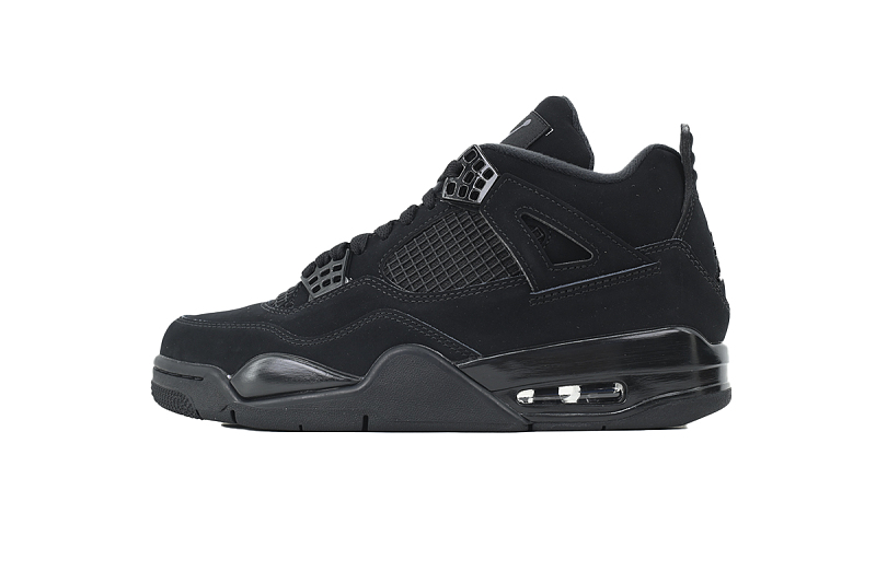 【DA5KZ】-2黑猫 KZ头层乔丹4代篮球鞋  CU1110-010 Air Jordan 4 Retro Black Cat