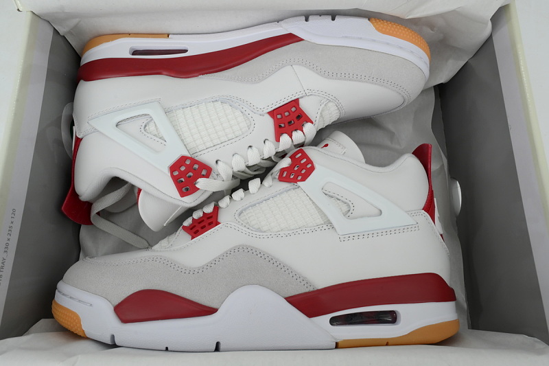 yupoo_339927_238f2768.jpg 【DA5KZ】-55白红 KZ头层乔丹4代篮球鞋 DR5415-106 Nike SB x Air Jordan 4 Retro SP 'Varsity Red'