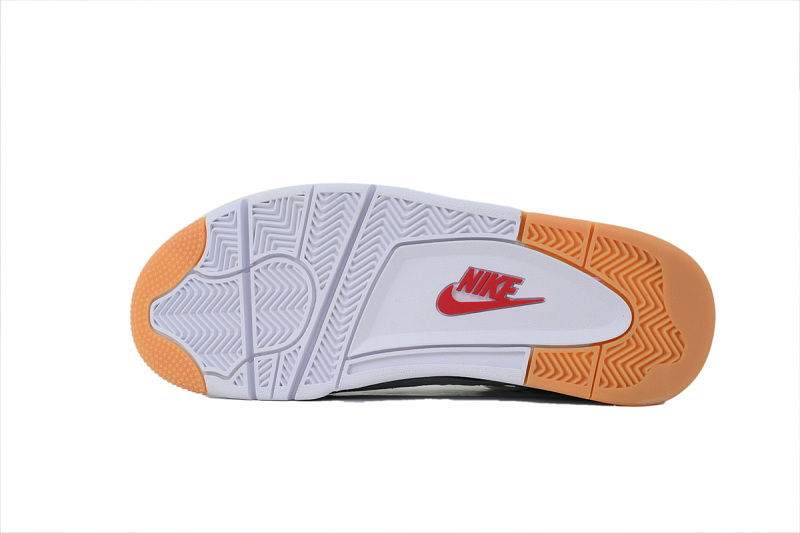 【DA5KZ】-53白宝蓝 KZ头层乔丹4代篮球鞋 DR5415-100 Nike SB x Air Jordan 4 Retro SP 'Navy'