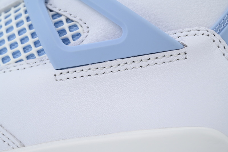 【DA5KZ】-51铝蓝 KZ头层乔丹4代篮球鞋 HV0823-100 Air Jordan 4 Retro 'Forget Me Not'