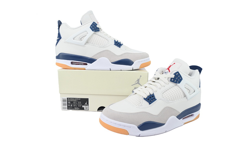 【EA5LR】SB白蓝  LJR版本乔丹4代 DR5415-100 Nike SB x Air Jordan 4 Retro SP 'Navy'