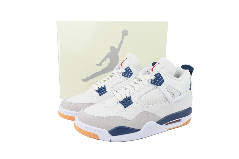 【EA5LR】SB白蓝  LJR版本乔丹4代 DR5415-100 Nike SB x Air Jordan 4 Retro SP 'Navy'