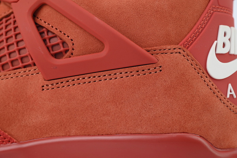 【EA5LR】红砖 LJR版本乔丹4代 HF4340-800 Nigel Sylvester x Air Jordan 4 Retro OG SP 'Brick By Brick'