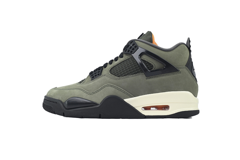 【EA5LR】2025复刻军绿 LJR版本乔丹4代  IB1519-200 Undefeated x Air Jordan 4 Retro