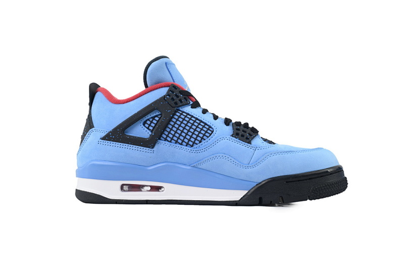 【EA5LR】TS蓝麂皮 LJR版本乔丹4代 308497-406 Air Jordan 4 Retro “Houston Oilers”