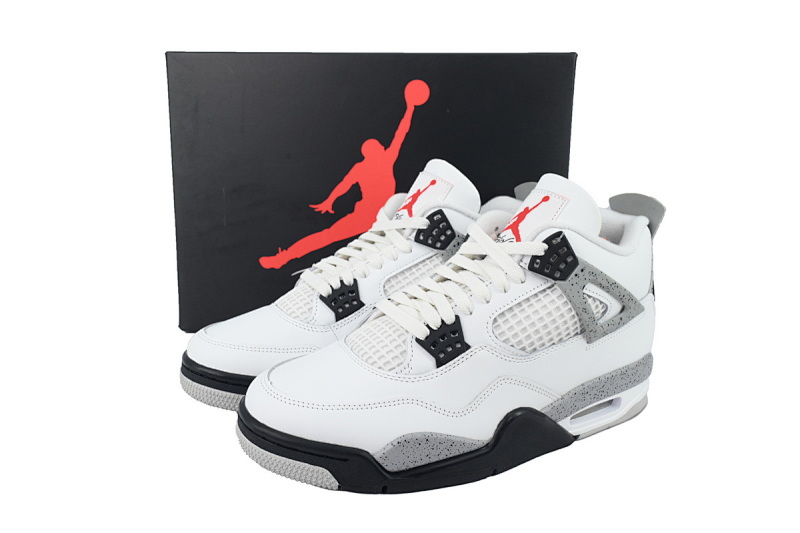 【EA5LR】复刻白水泥 LJR版本乔丹4代 FV5029-100 Air Jordan 4 Retro OG 'White Cement'