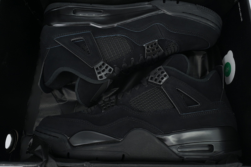 【EA5LR】黑猫 LJR版本乔丹4代 CU1110-010 Air Jordan 4 Retro Black Cat