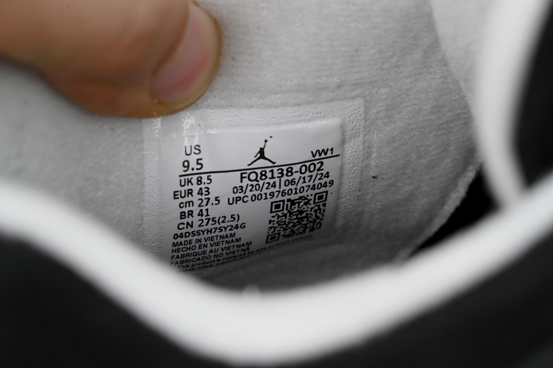 【EA5LR】复刻恐惧 LJR版本乔丹4代 FQ8138-002 Air Jordan 4 “Fear”