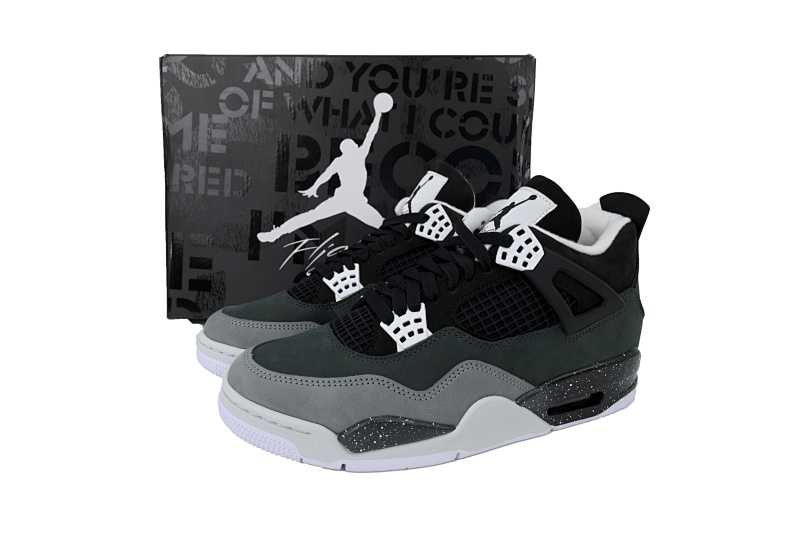 【EA5LR】复刻恐惧 LJR版本乔丹4代 FQ8138-002 Air Jordan 4 “Fear”