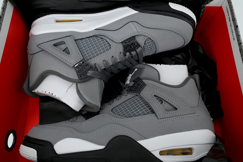 【EA5LR】酷灰 LJR版本乔丹4代 308497-007 Air Jordan 4 Retro Cool Grey