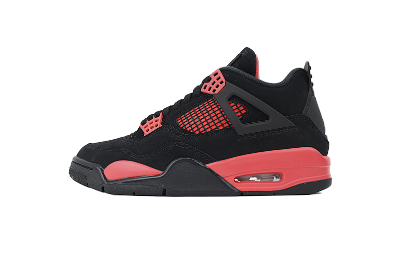 【EA5LR】黑红雷电 LJR版本乔丹4代 CT8527-016 Air Jordan 4 Retro Red Thunder