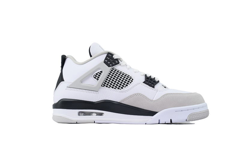 【EA5LR】小白水泥 LJR版本乔丹4代 DH6927-111 Air Jordan 4 Retro Military Black