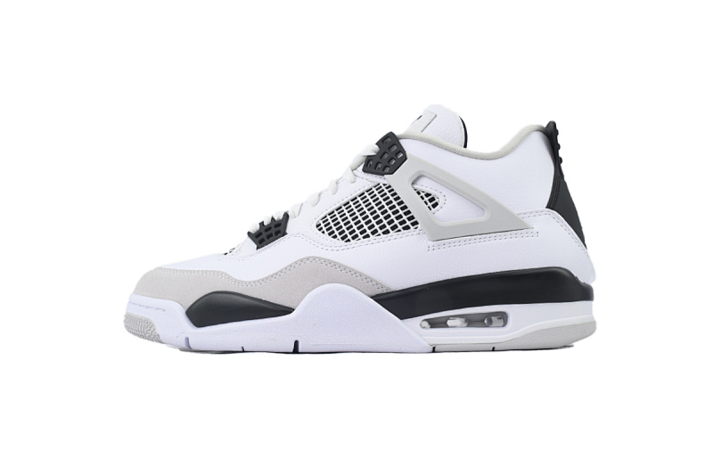 【EA5LR】小白水泥 LJR版本乔丹4代 DH6927-111 Air Jordan 4 Retro Military Black