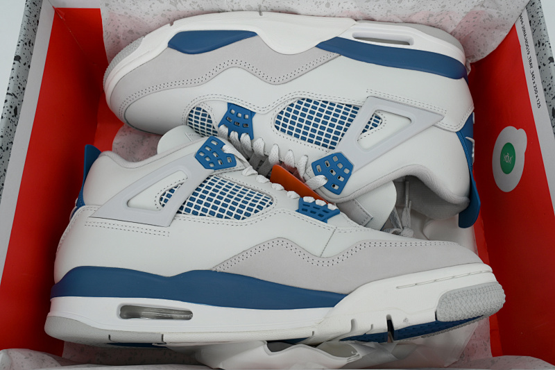 【EA5LR】复刻白蓝 LJR版本乔丹4代 FV5029-141 Air Jordan 4 "Military Blue"