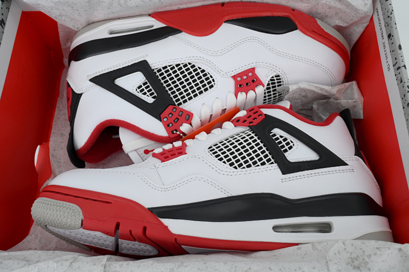 【EA5LR】火焰红 LJR版本乔丹4代  DC7770-160 Air Jordan 4 Fire Red