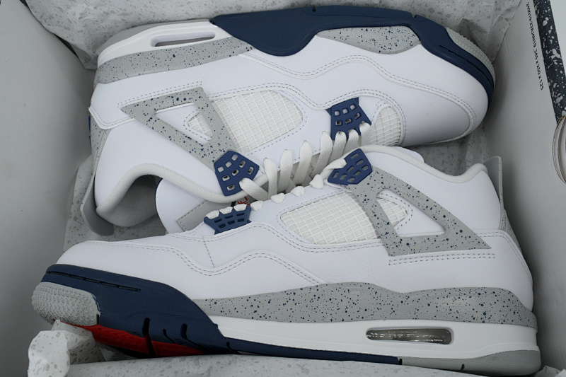 【EA5LR】午夜蓝 LJR版本乔丹4代  DH6927-140 Air Jordan 4 Retro Midnight Navy