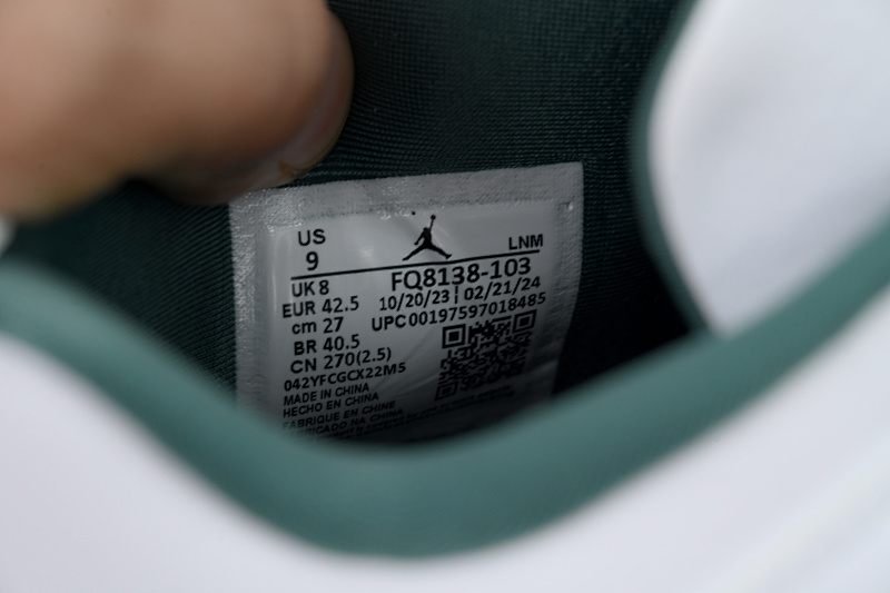 【EA5LR】氧化绿 LJR版本乔丹4代 FQ8138-103 Air Jordan 4 "Oxidized Green"